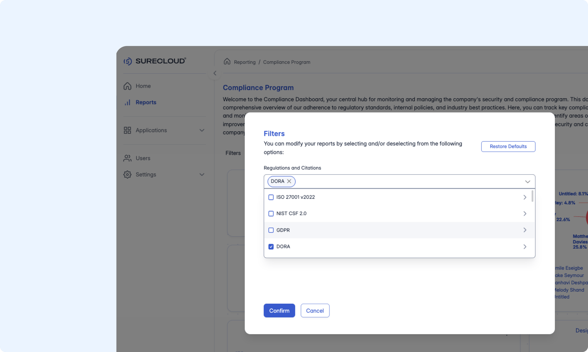 DORA Compliance Software