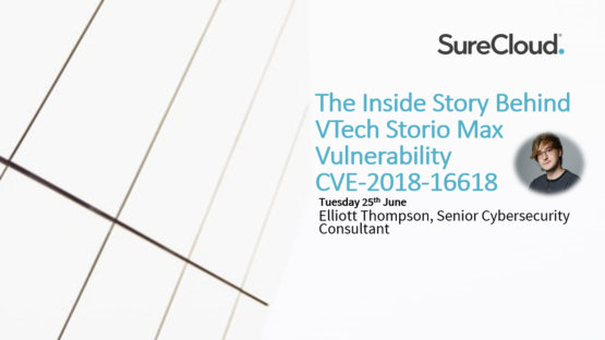 SureCloud's Elliot Thompson- Infosecurity Europe 2019 I SureCloud