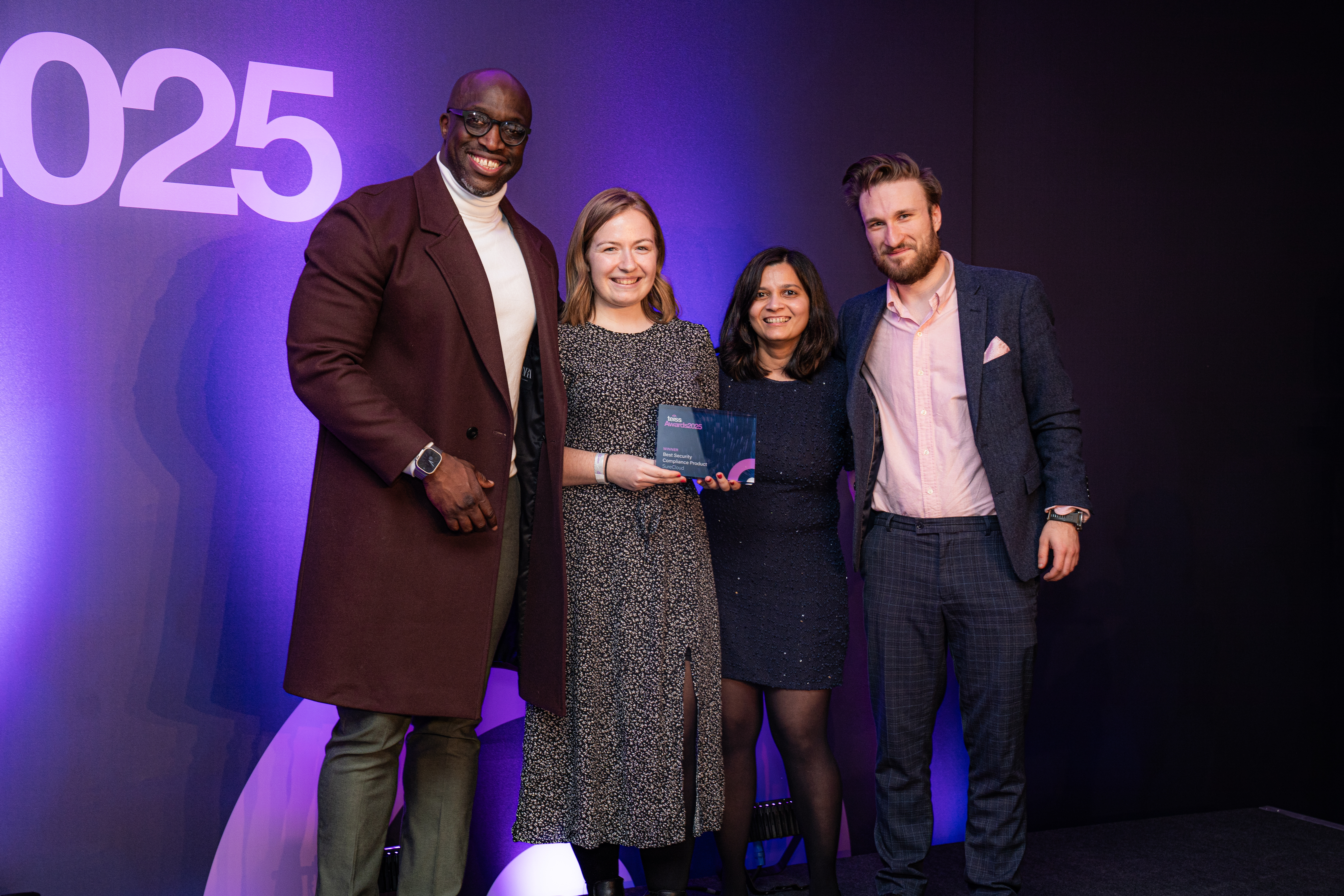 SureCloud Teiss Awards 2025 Winner