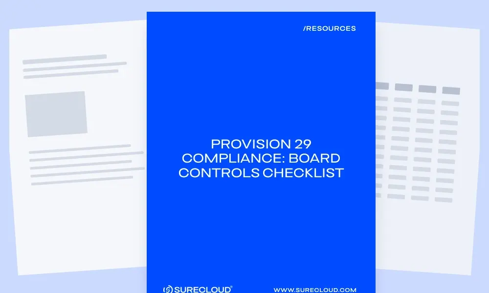 provision-29-compliance-board-controls-checklist